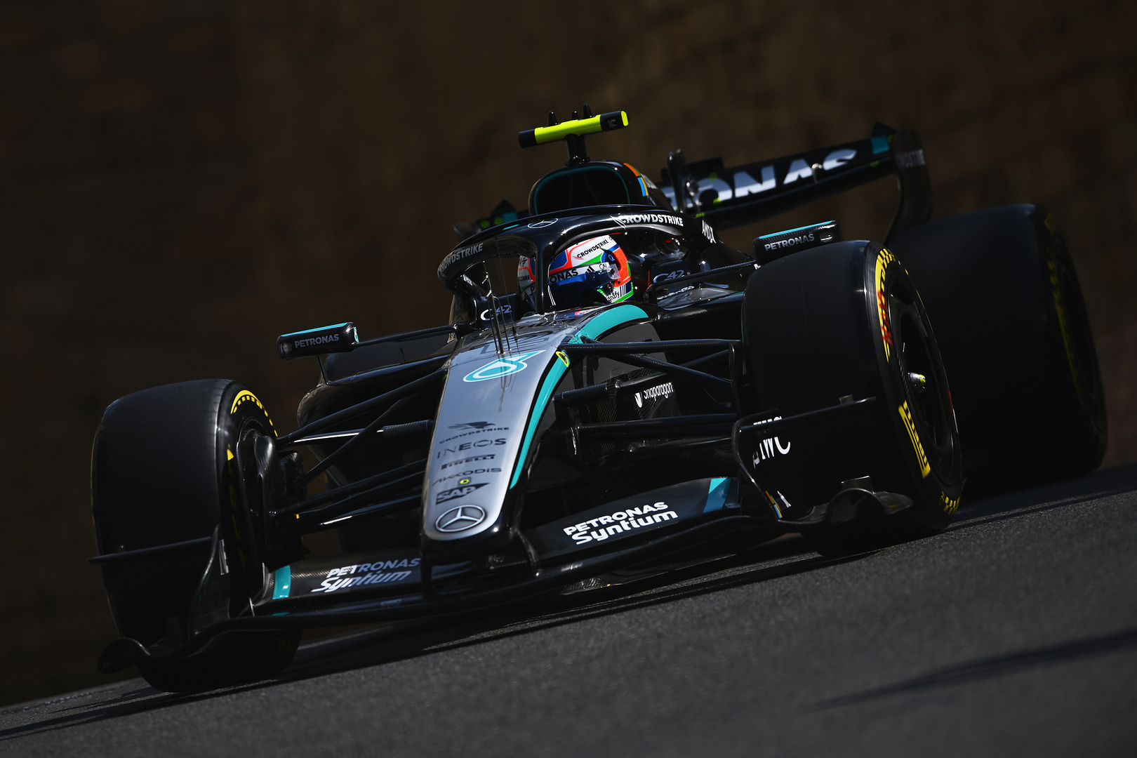 Mercedes. Andrea Kimi Antonelli, F1, Azerbaijan GP