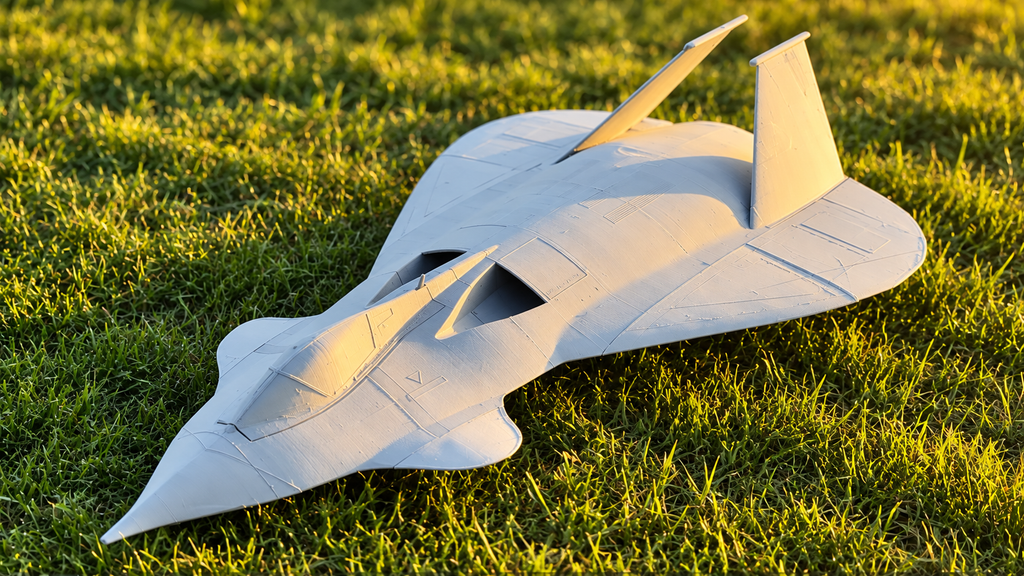 Man Builds the F-19 Stealth Fighter That Never Existed—and It Actually Works
