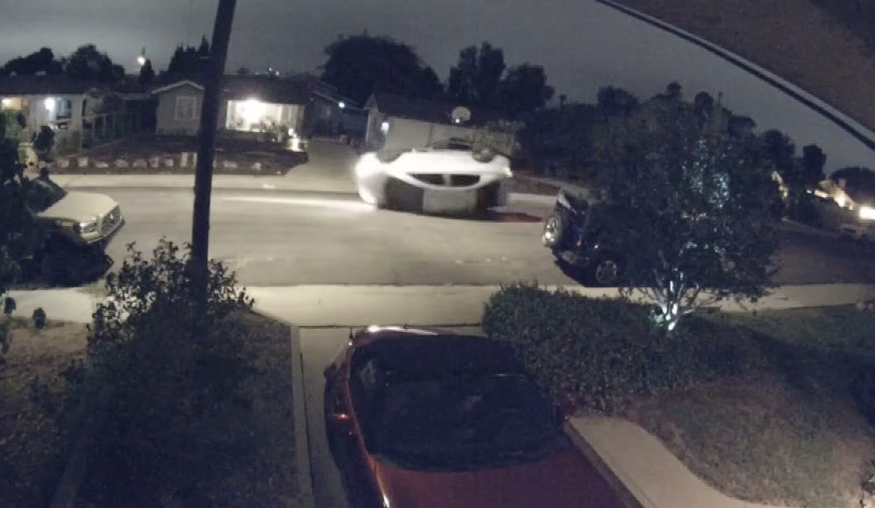 Pajama-Clad Couple Chases Down Hit-and-Run Driver After He Flips Car in La Mesa
