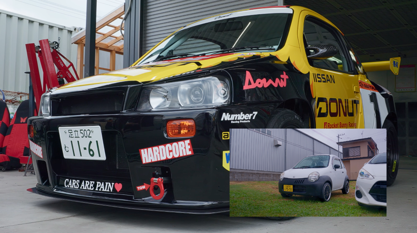 YouTubers Turned Japan's Smallest Car Into a Tiny R34 Skyline: "Honey, I Shrunk the GT-R!"