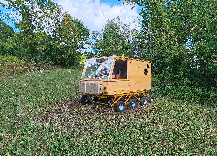 YouTuber Quiet Nerd Builds the Ultimate Electric Micro Camper