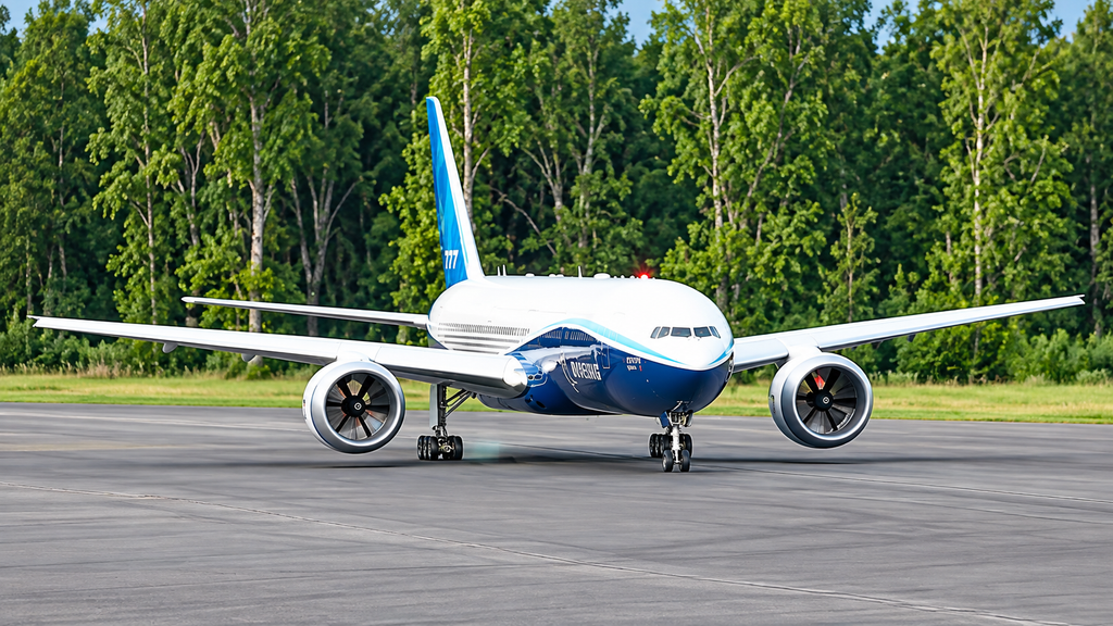 This 33-Foot-Wingspan RC Boeing 777 Actually Flies—and the Landing Looks Shockingly Real
