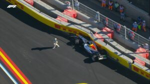 Arvid Lindblad, F1, Spanish GP, Madring, FP2