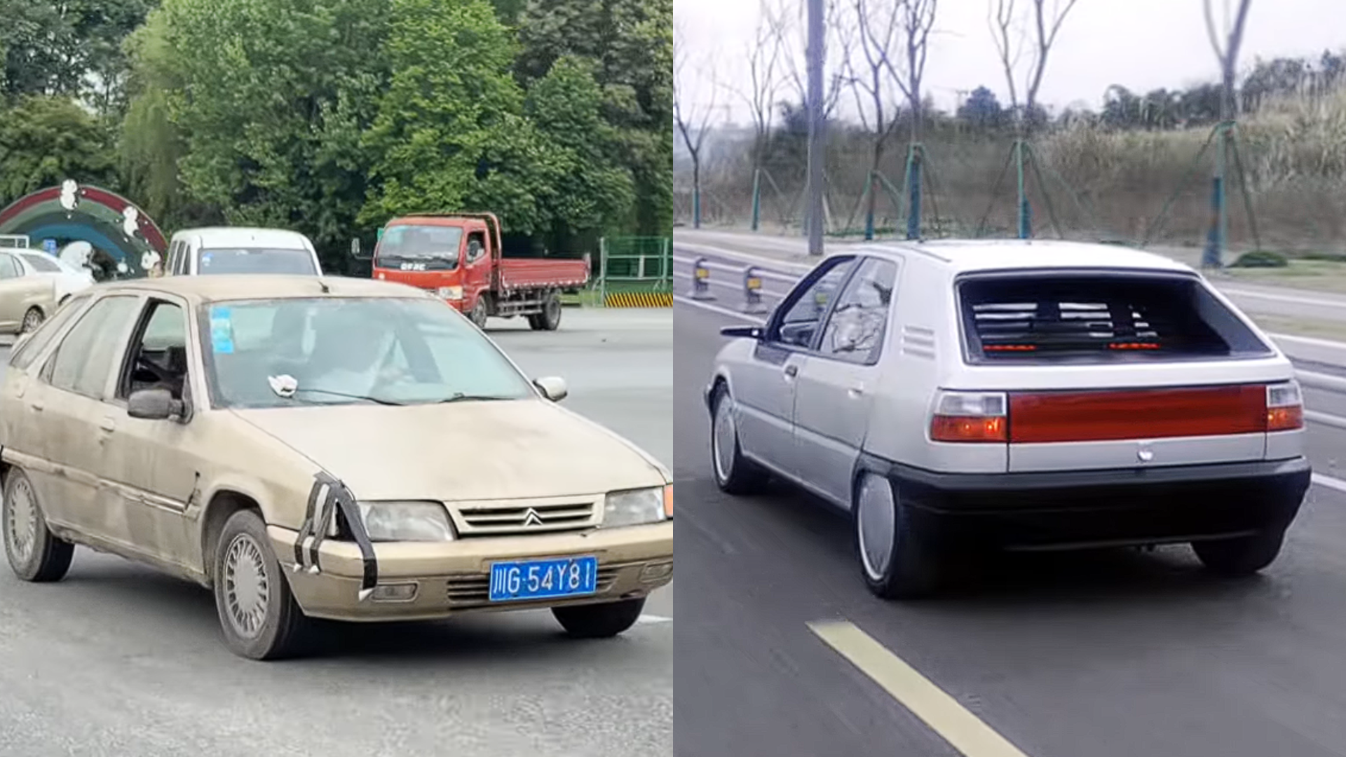 He Spent $10,000 To Turn a Junked Citroën ZX Into a Real-Life