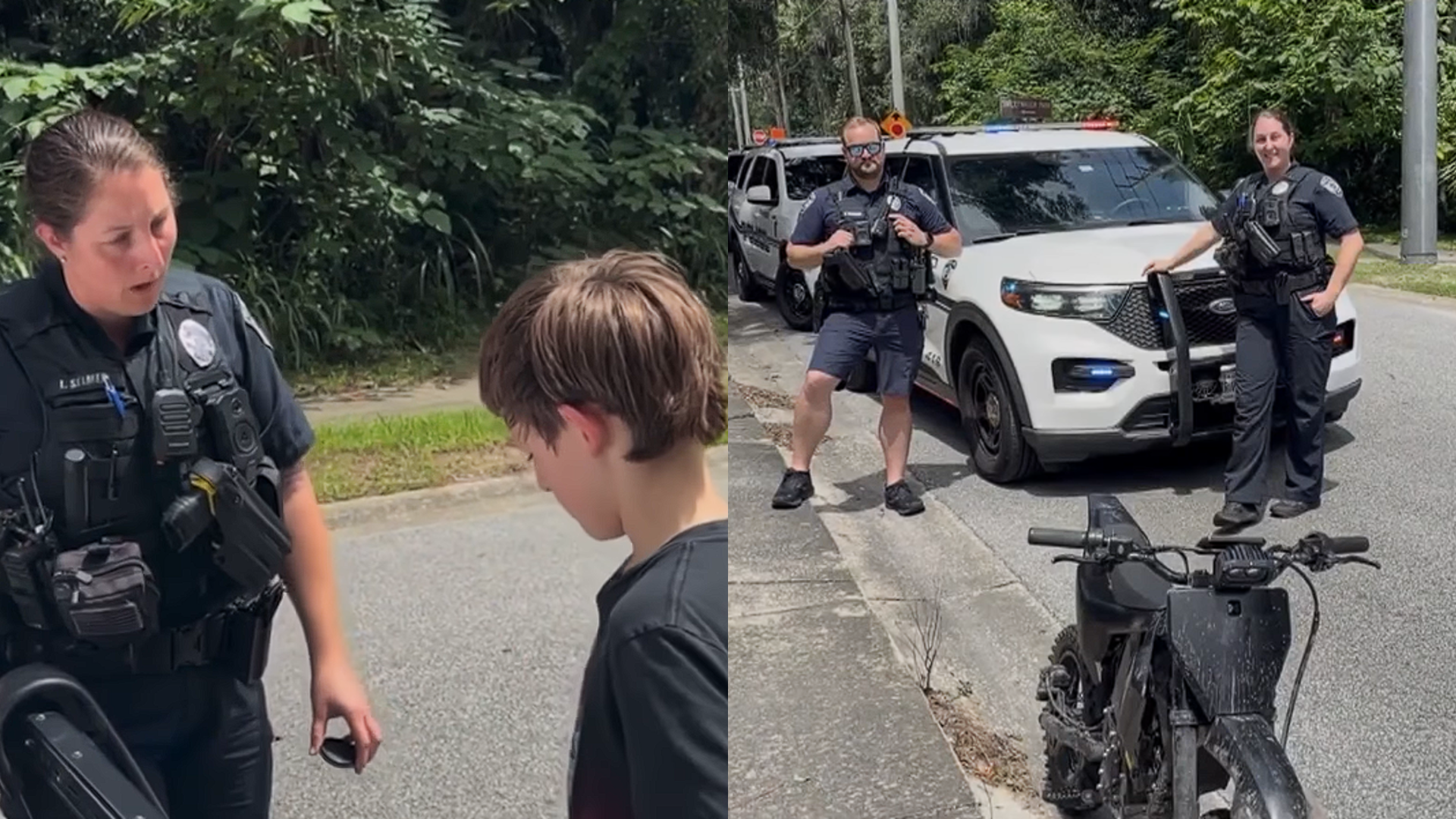 Police Ambush 6th Grader for Riding His E-Bike to Go Fishing: "They're Gonna Put a Warrant Out for You"