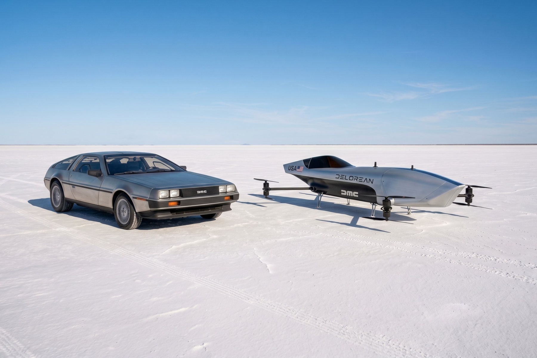 DeLorean Joins the Flying-Car Race as Airspeeder’s First American Constructor