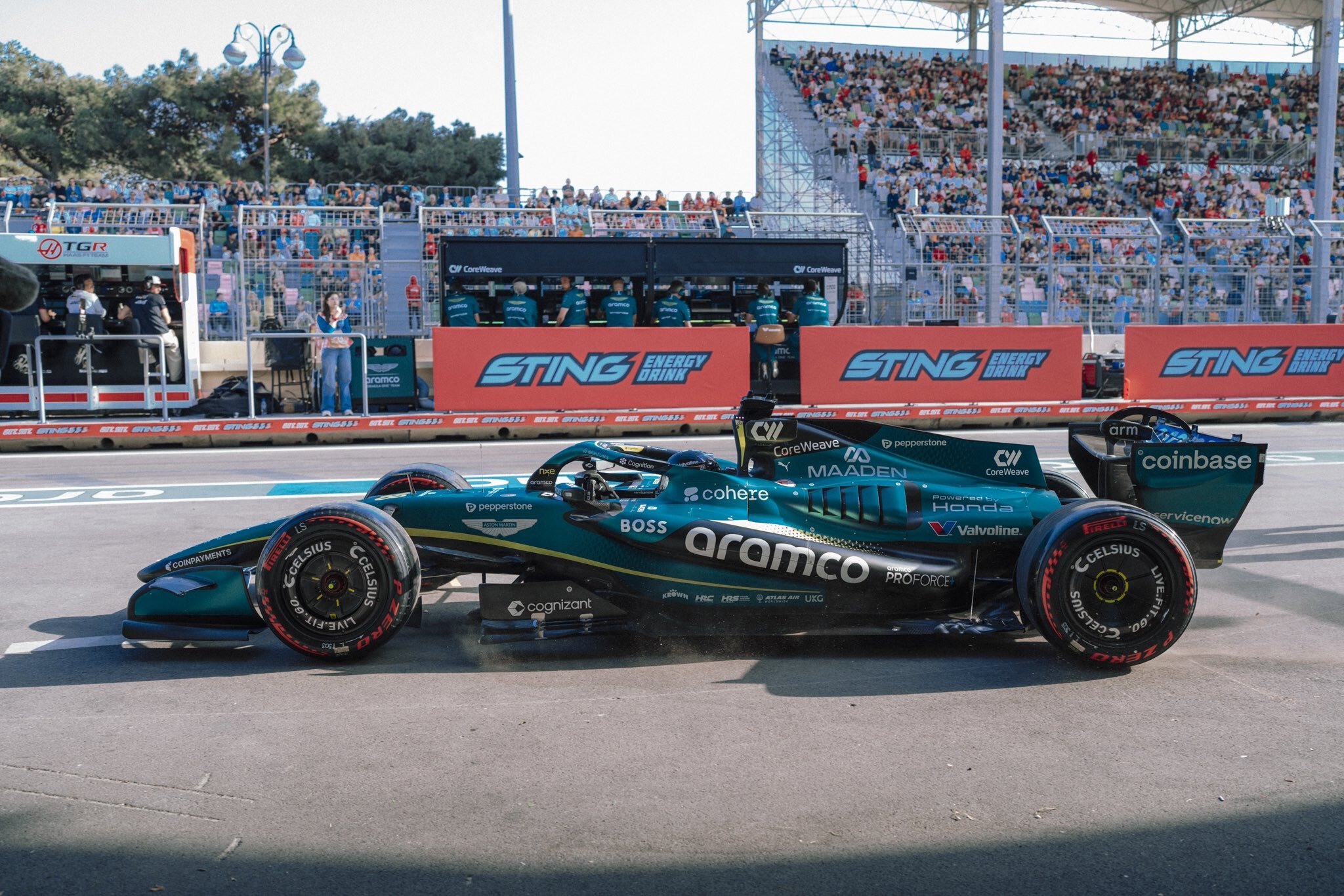 Honda, Aston Martin, F1