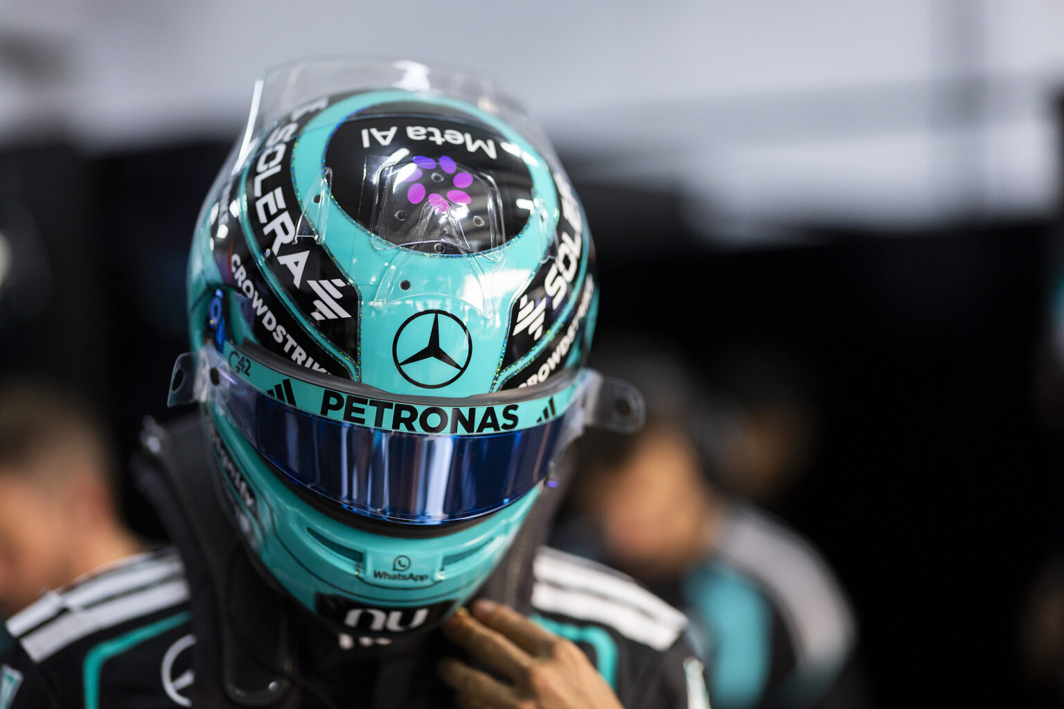 George Russell, Mercedes F1, Toto Wolff
