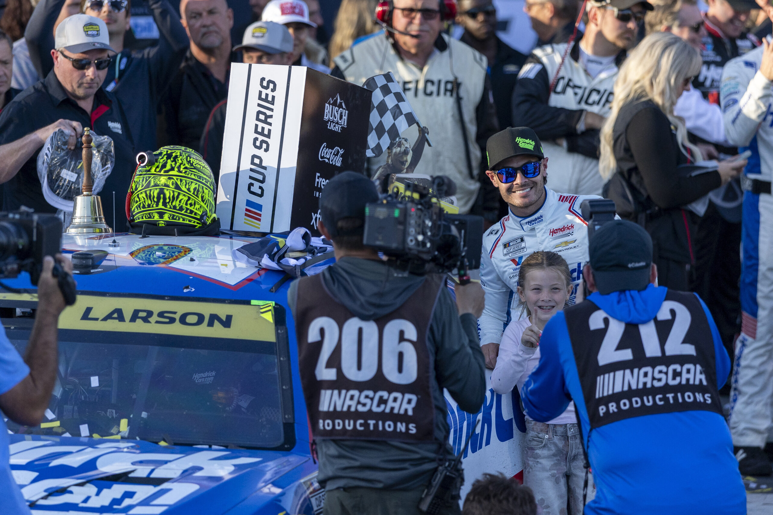 Kyle Larson on Frantic Talladega Last Lap: ‘I Was Mad at Myself'