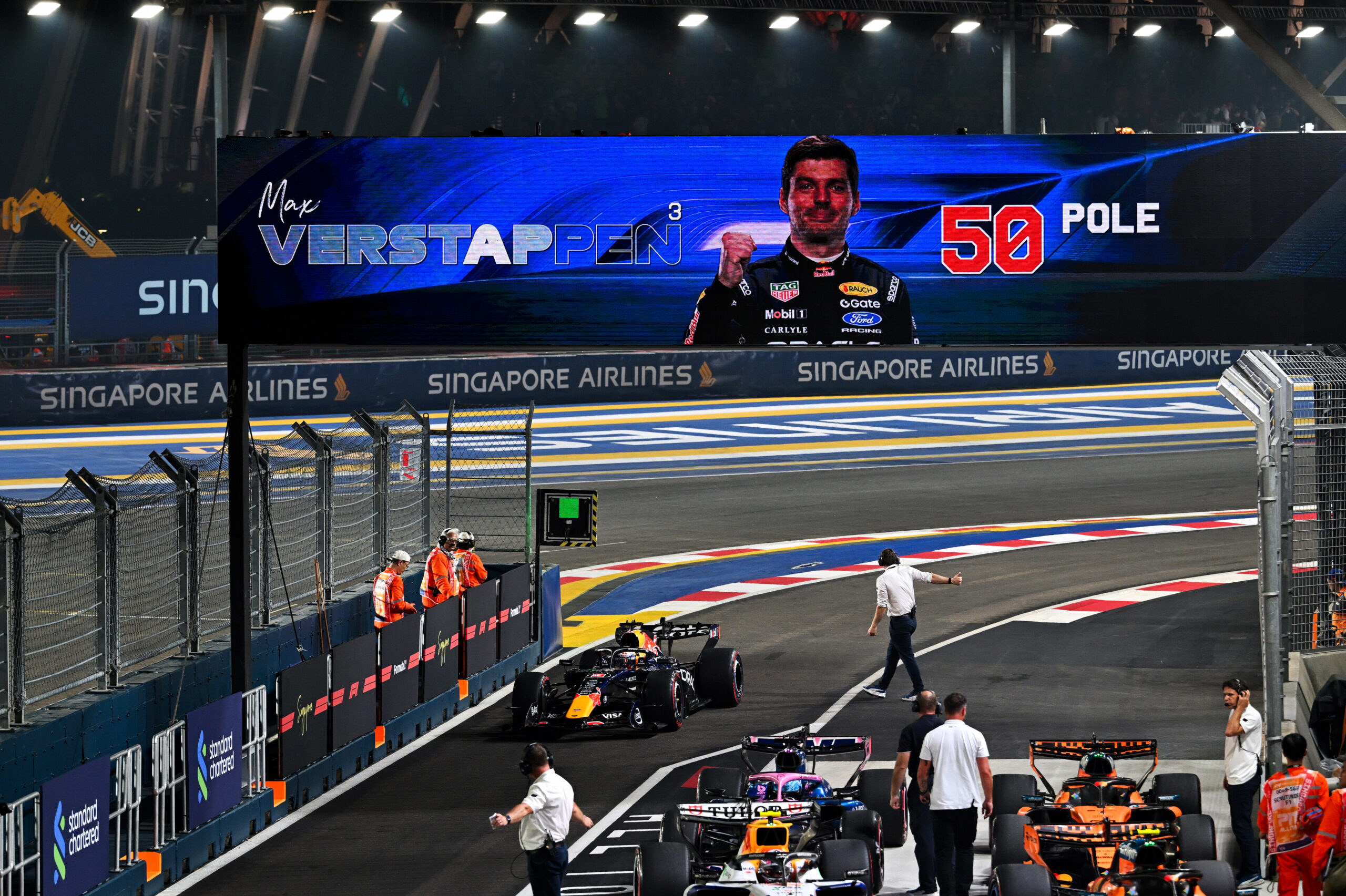 Max Verstappen, F1, Isack Hadjar, Singapore GP