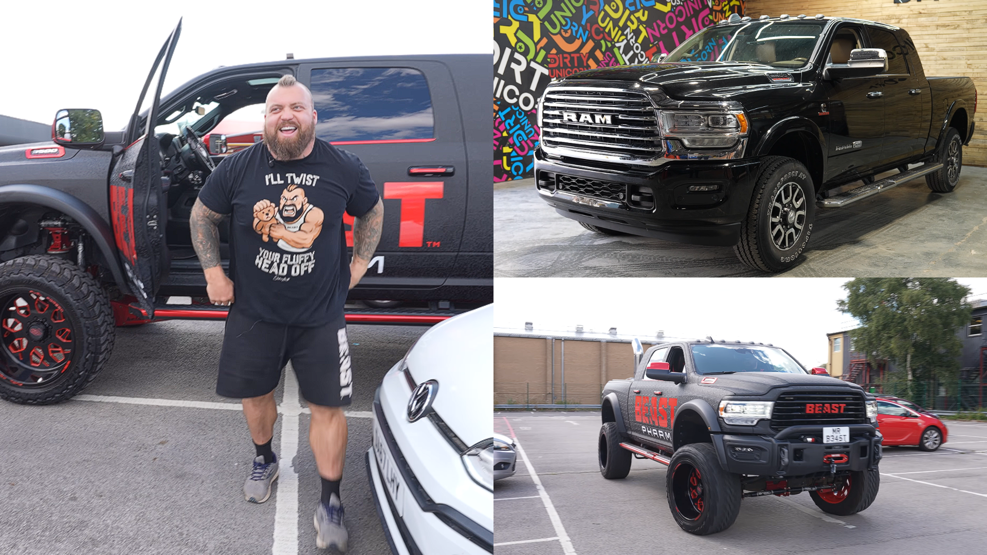 Eddie Hall Builds Europe’s Most Insane Tank-Towing Monster Truck: "I Want to Pull Over Big Ben"