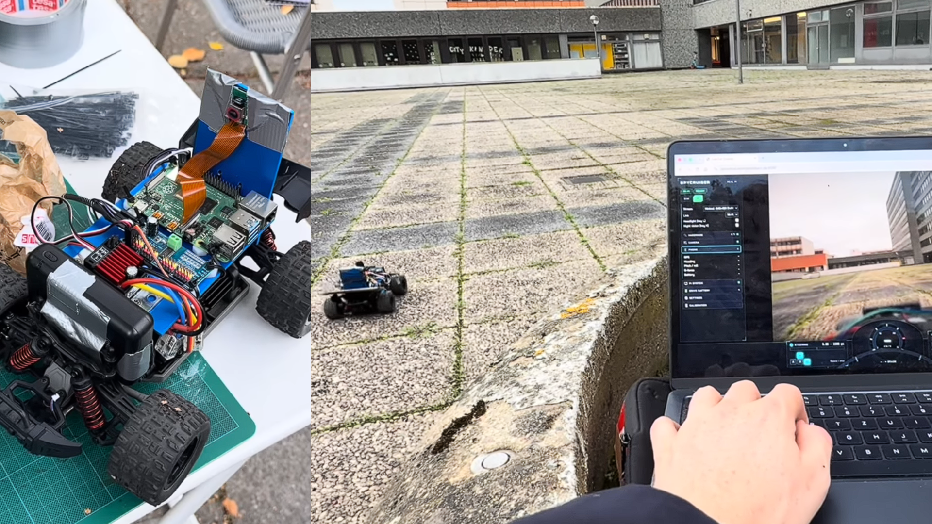 He Built a "Cyberpunk" Spy RC Car You Can Drive From Anywhere in the World